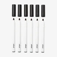 Cricut Venture Permanent Markers 2.5mm Black (6pcs) (2008877)